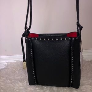 Black crossbody purse
